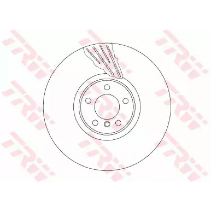 DF6619S  TRW - Гальмівний диск — фото товара №2