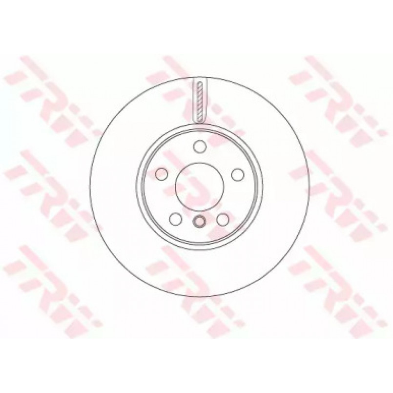 DF6747S  TRW - Гальмівний диск — фото товара №2
