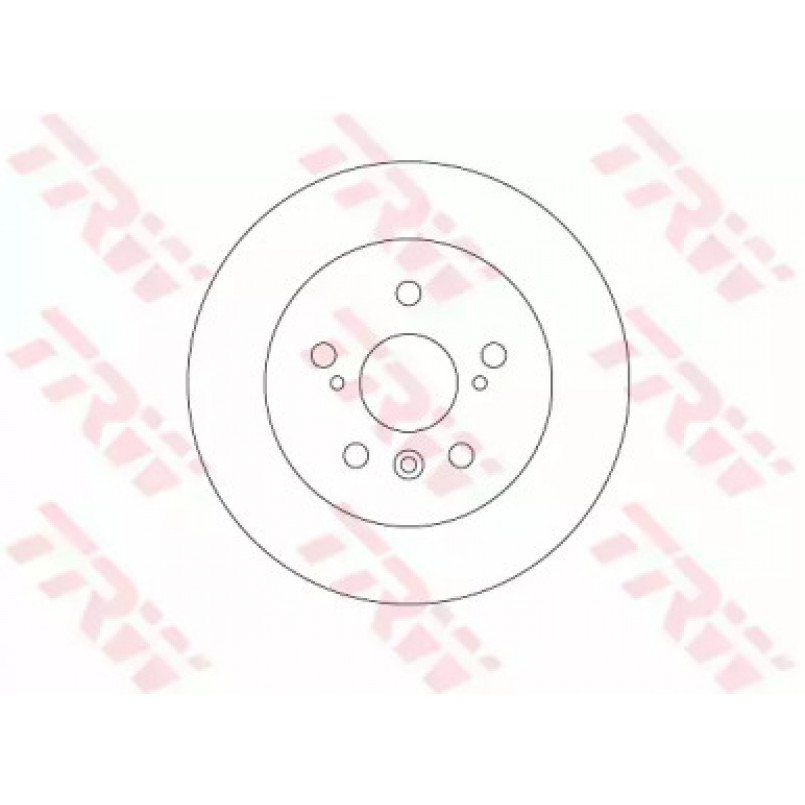 DF6760  TRW - Гальмівний диск — фото товара №2