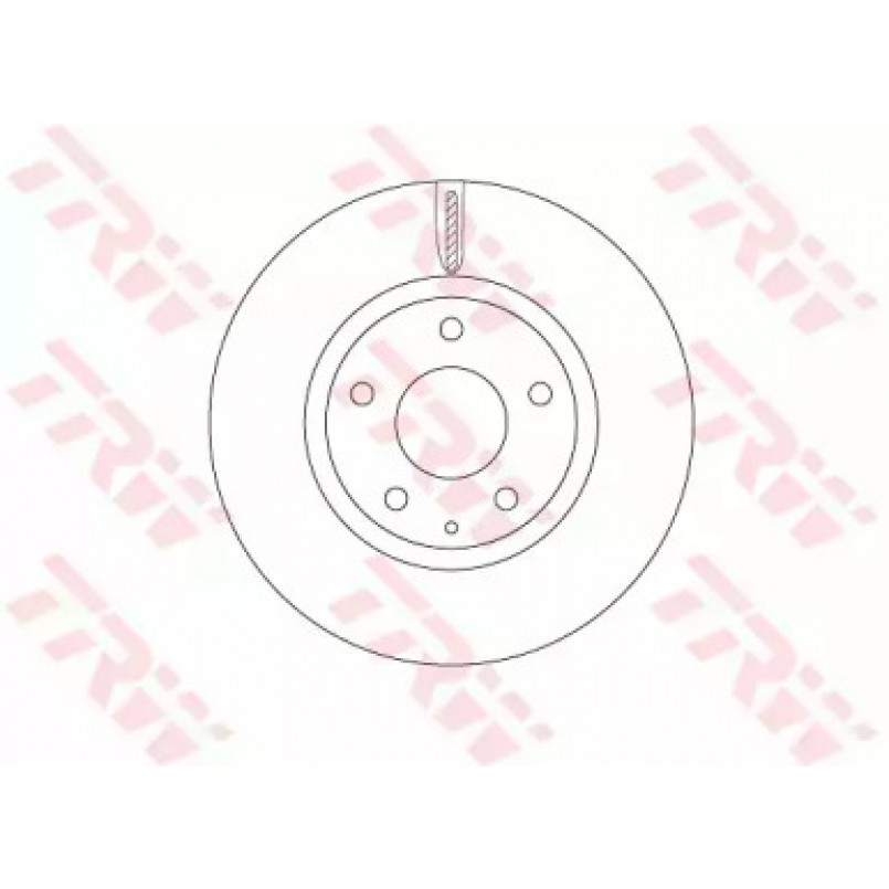 DF8052  TRW - Гальмівний диск — фото товара №2