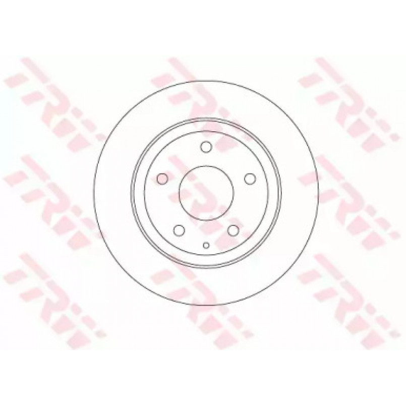DF8115  TRW - Гальмівний диск — фото товара №2