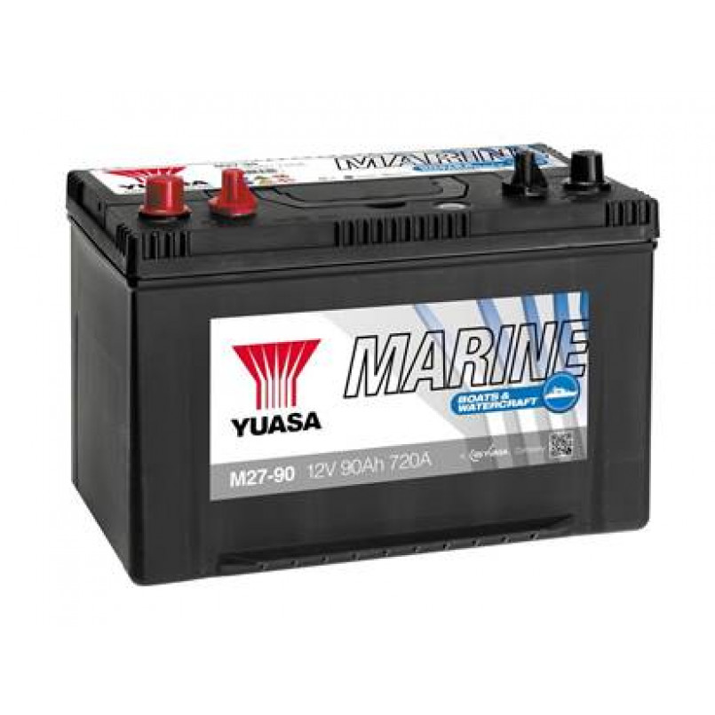 Yuasa 12V 90Ah  Marine Battery M27-90S(1) — фото товара №1