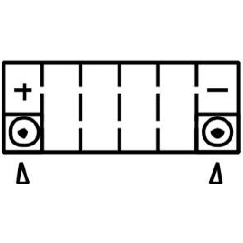 МОТО Yuasa 12V 11,6Ah  High Performance MF VRLA Battery   YTZ12S(GEL) — фото товара №2