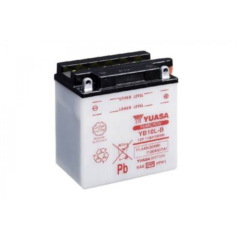 МОТО Yuasa 12V 11,6Ah  YuMicron Battery   YB10L-B(сухозаряжений) — фото товара №1