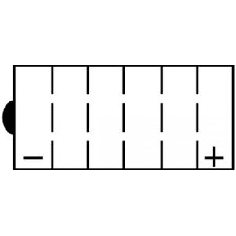 МОТО Yuasa 12V 12,6Ah  YuMicron Battery  YB12AL-A2 (сухозаряжений) — фото товара №2