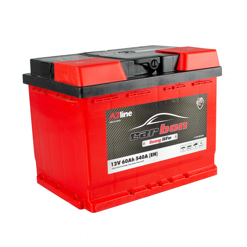 60 Ah/12V CARBON  (0) Euro — фото товара №1