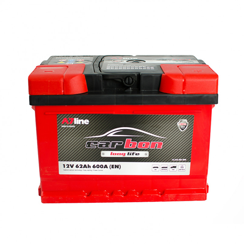 62 Ah/12V CARBON  (0) Euro — фото товара №2