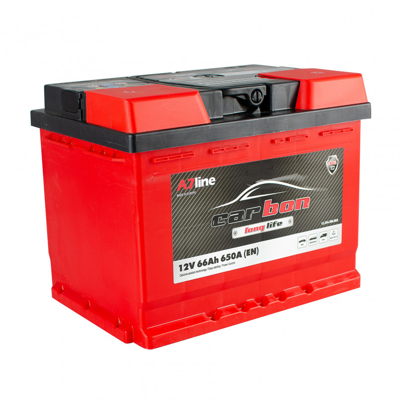66 Ah/12V CARBON  (0) Euro — фото товара №1