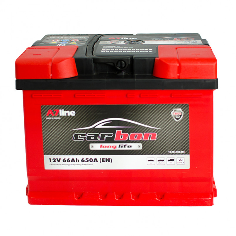 66 Ah/12V CARBON  (0) Euro — фото товара №2