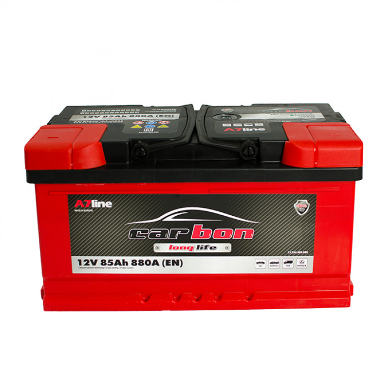 85 Ah/12V CARBON sb_низький (0) Euro — фото товара №2