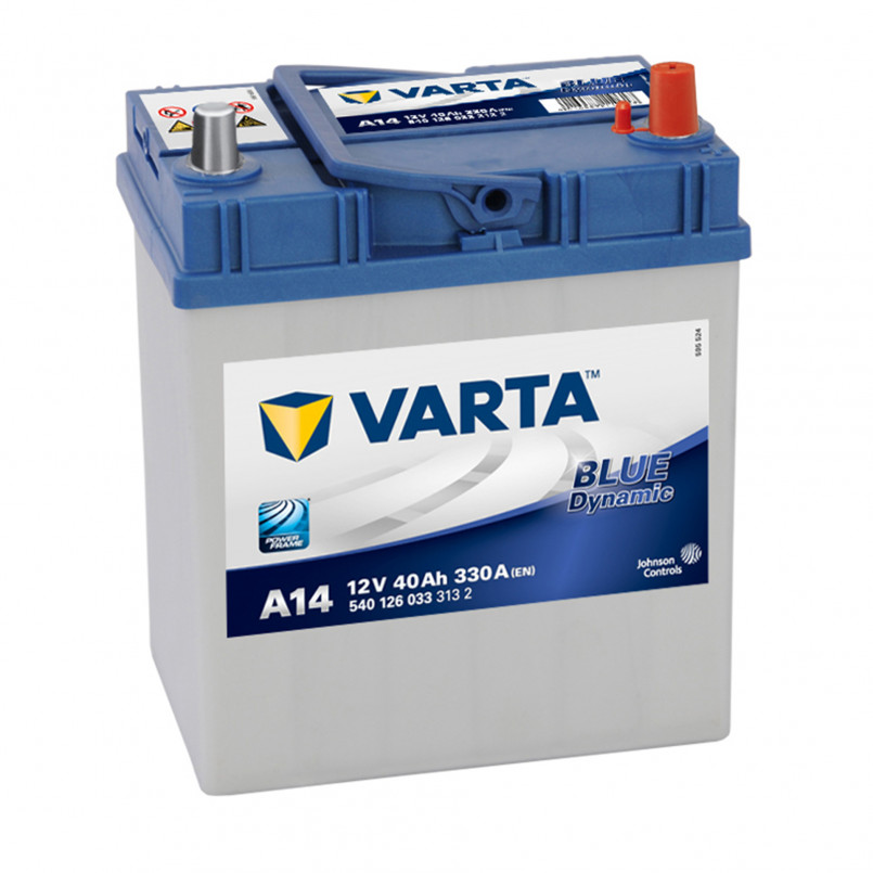 VARTA 40Ач Blue Dynamic АЗИЯ A14 (0) — фото товара VARTA 40Ач Blue Dynamic АЗИЯ A14 (0) — фото товара