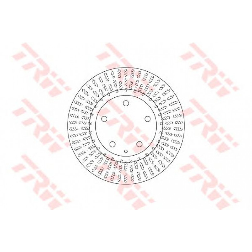 DF6670  TRW - Гальмівний диск — фото товара №1