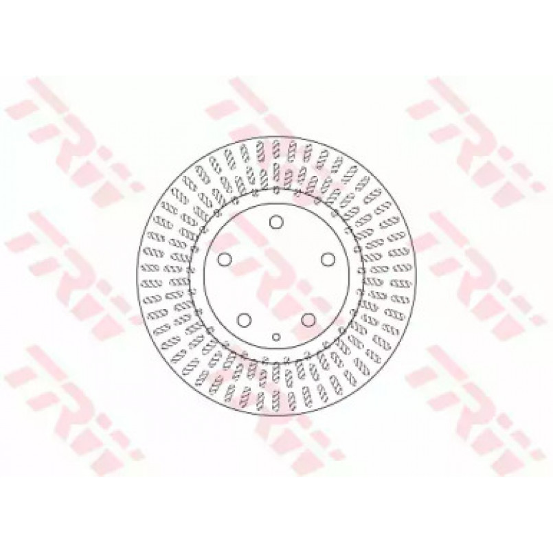 DF6670  TRW - Гальмівний диск — фото товара №2