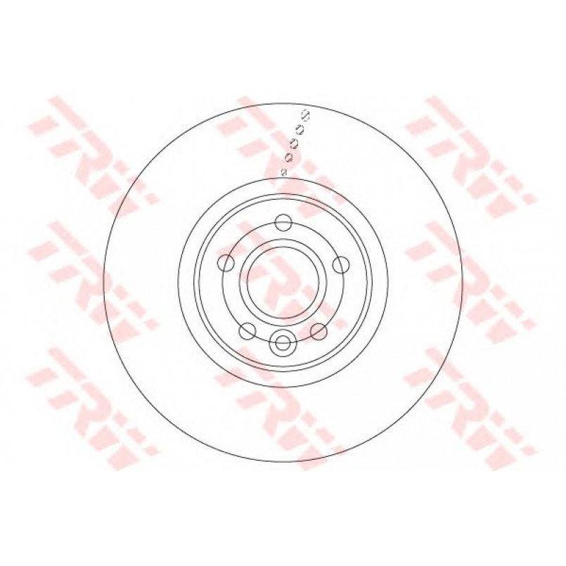 DF6676S  TRW - Гальмівний диск — фото товара №1
