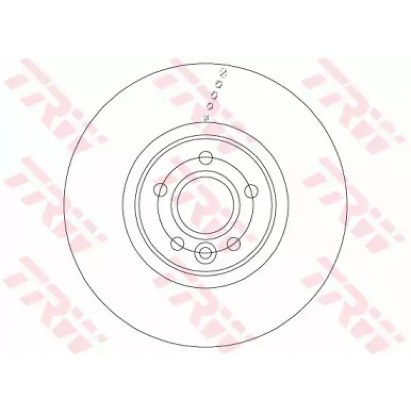 DF6676S  TRW - Гальмівний диск — фото товара №2