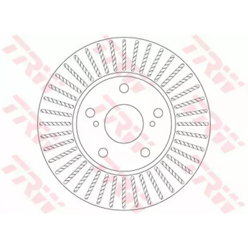 DF6679  TRW - Гальмівний диск — фото товара №2