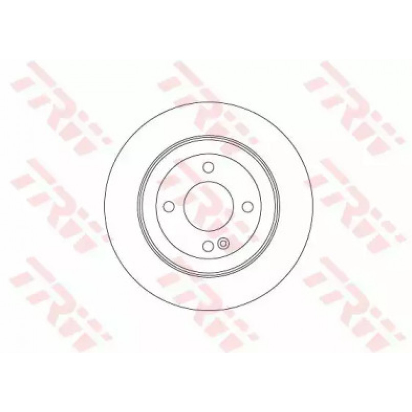 DF7928  TRW - Гальмівний диск — фото товара №2