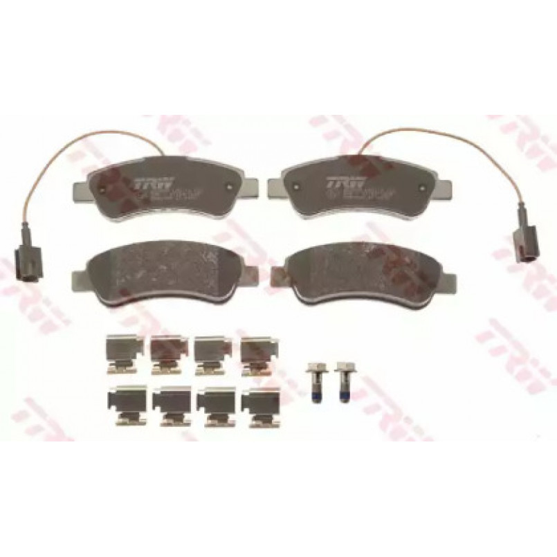 GDB2068  TRW - Гальмівні колодки до дисків — фото товара №2