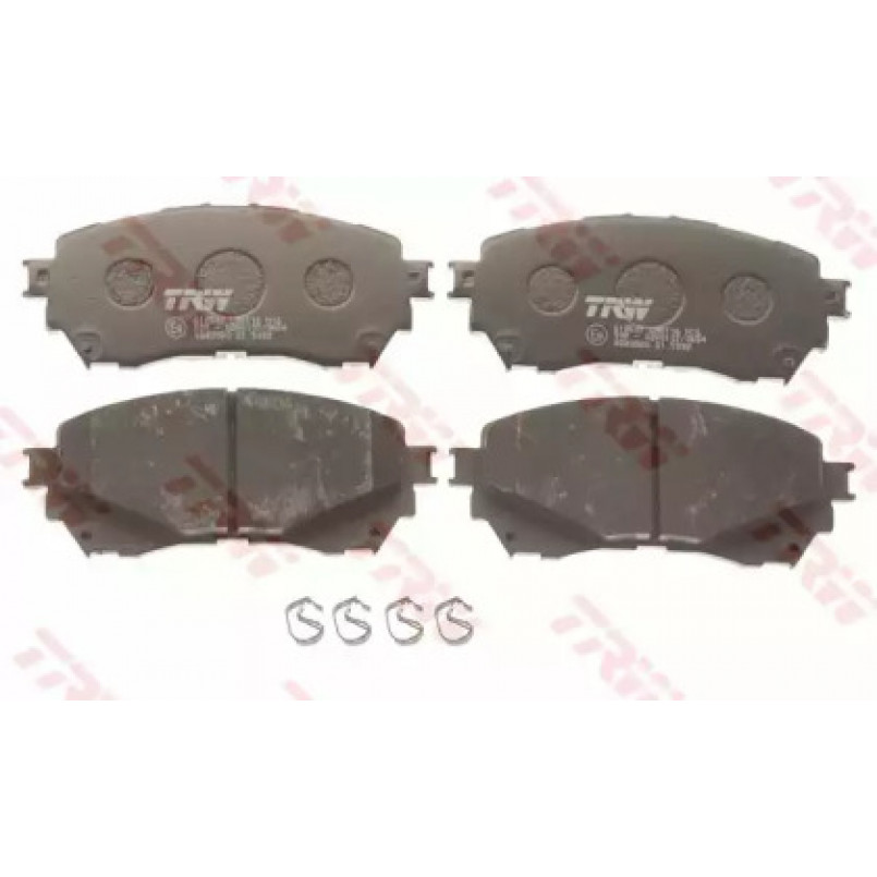 GDB3580  TRW - Гальмівні колодки до дисків — фото товара №2