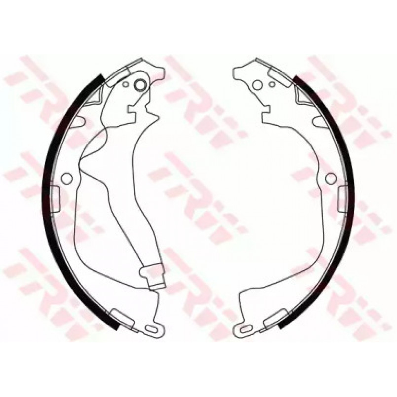 GS8800  TRW - Гальмівні колодки до барабанів — фото товара №2