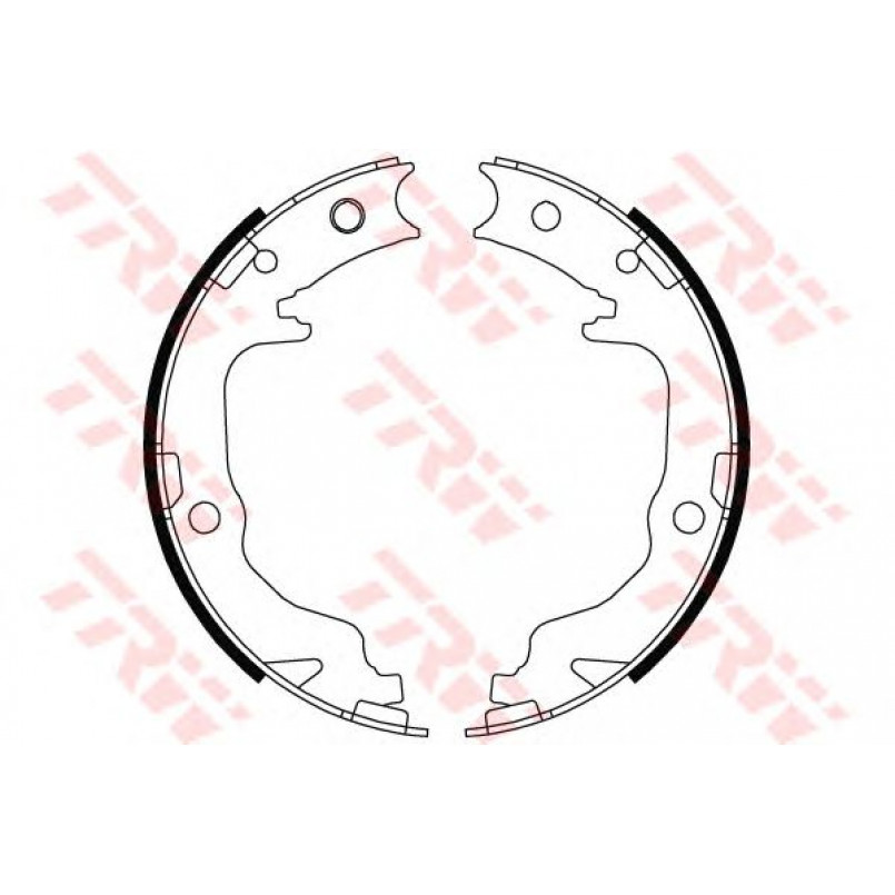 GS8804  TRW - Гальмівні колодки до барабанів — фото товара №1