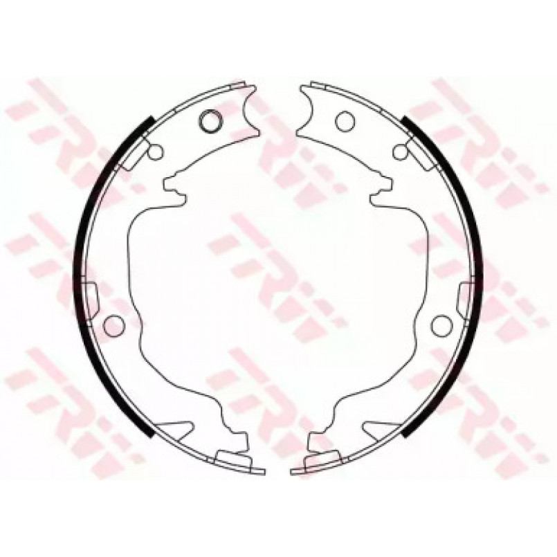 GS8804  TRW - Гальмівні колодки до барабанів — фото товара №2