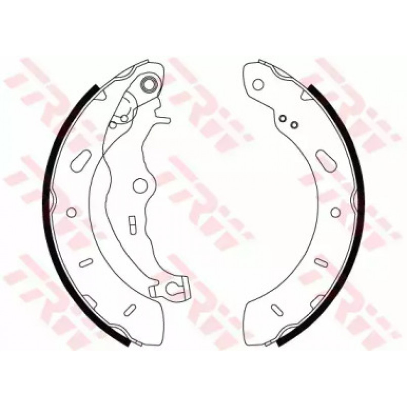 GS8806  TRW - Гальмівні колодки до барабанів — фото товара №2