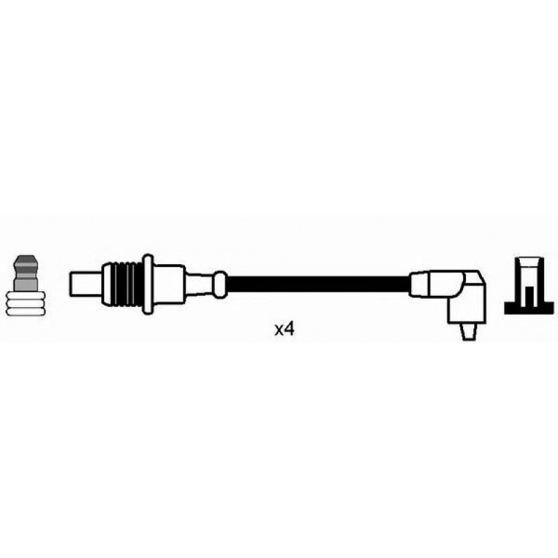 8471  (RC-CR601)  NGK - Комплект проводів запалювання — фото товара №2