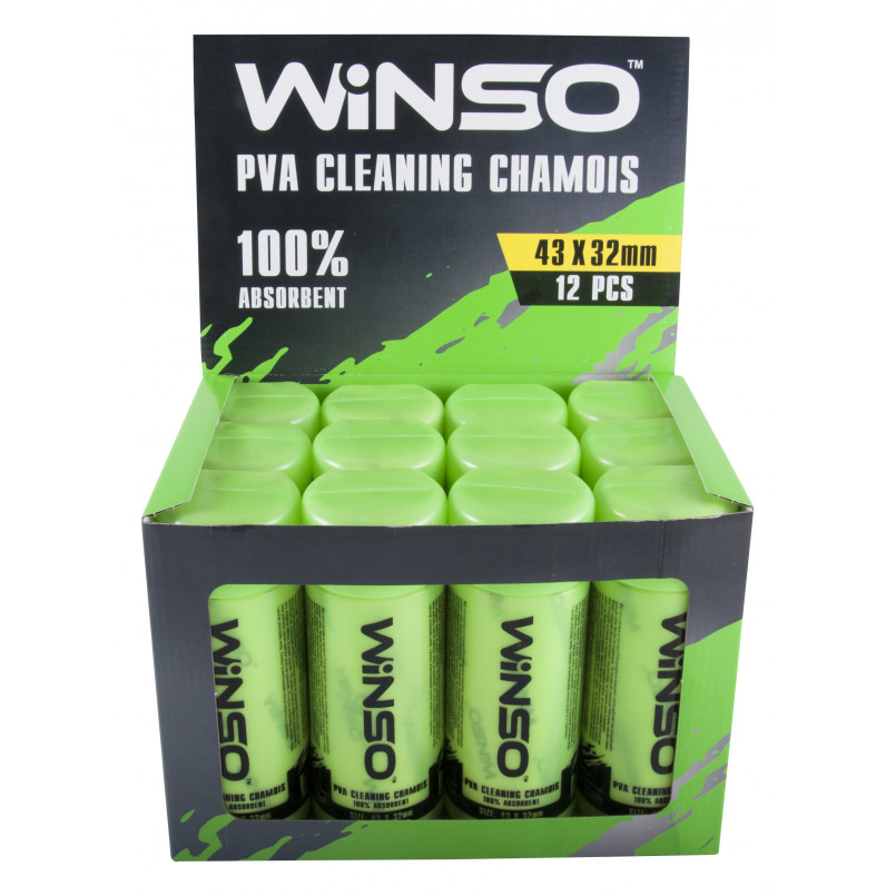 Ганчірка PVA в тубі WINSO, 43x32 см.,мала, (12/144шт.) — фото товара №4