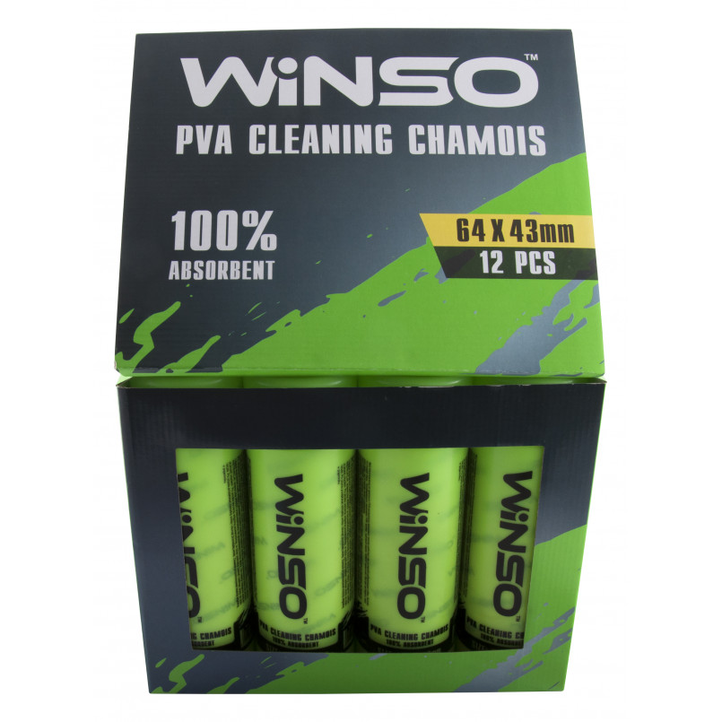Ганчірка PVA в тубі WINSO, 64x43 см.,велика, (12/96шт.) — фото товара №4