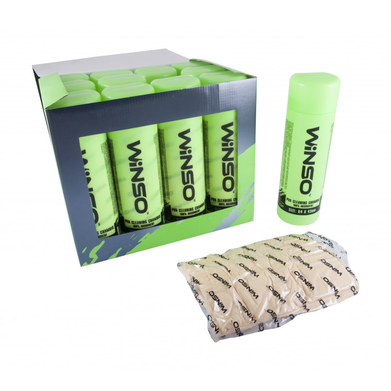 Ганчірка PVA в тубі WINSO, 64x43 см.,велика, (12/96шт.) — фото товара №7