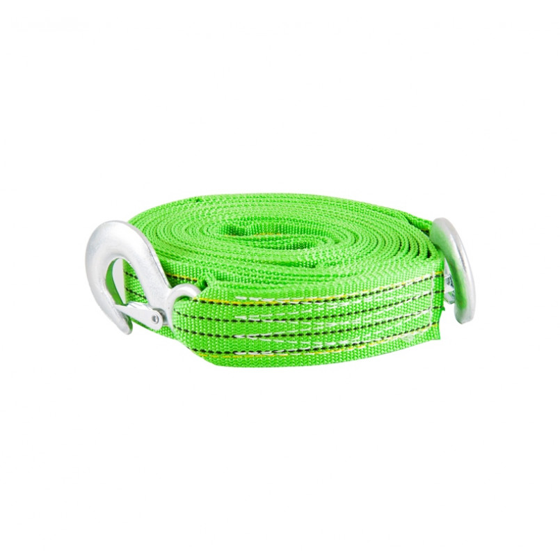 Трос стрічковий WINSO, з металевими гачками 4,5т,5м. — фото товара №3