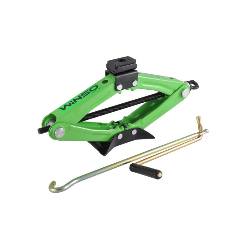 Домкрат ромбовий, WINSO 1,2т.,гумова подушка — фото товара №5