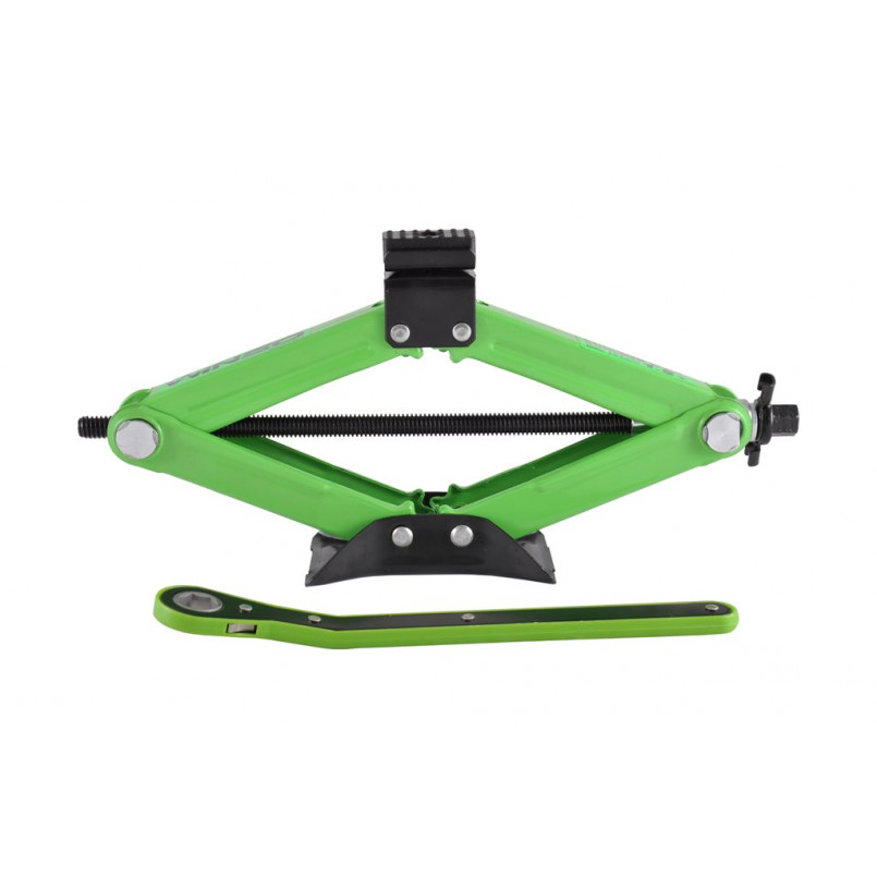 Домкрат ромбовий, WINSO 1,5т.,з трещіткою,гумова подушка — фото товара №3