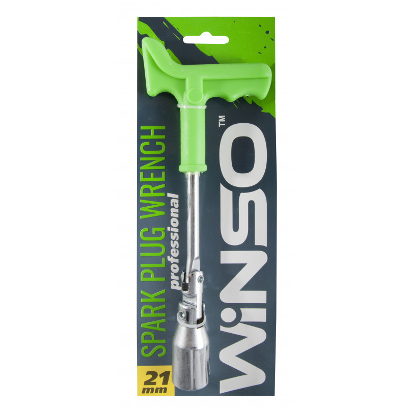 Ключ свічний, професійний з підсиленою ручкою,21мм WINSO — фото товара №2