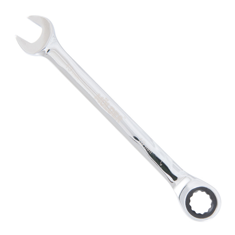 MOLDER Ключ комбінований з трещіткою CR-V, 13 мм, хромово-ванадієва сталь, — фото товара №2