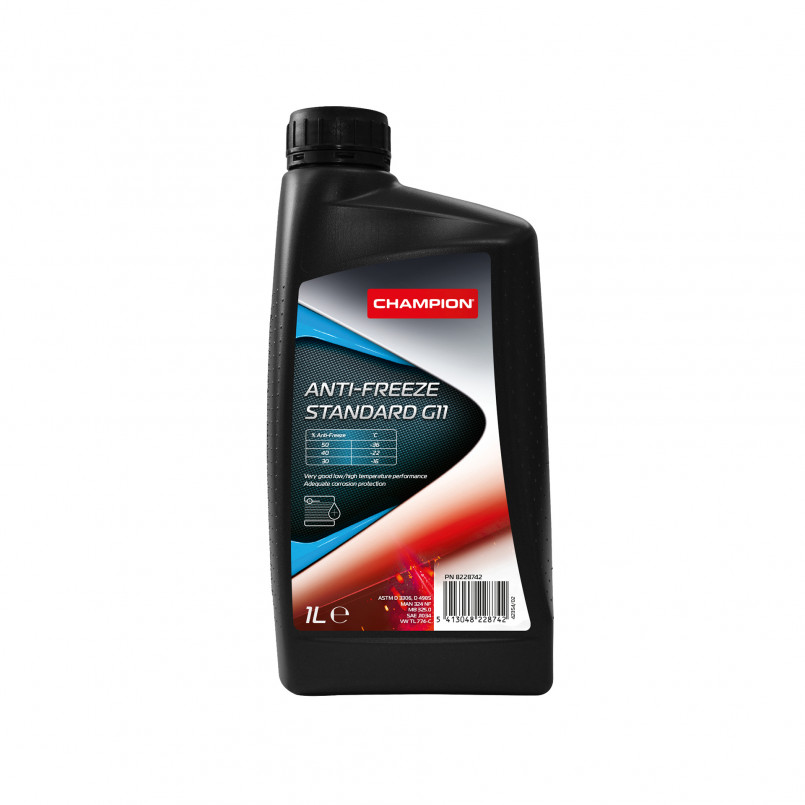 CHAMPION ANTI-FREEZE STANDARD G11 1L(х12) - !!! РОЗПРОДАЖ - АКЦІЙНА ЦІНА !!! — фото товара CHAMPION ANTI-FREEZE STANDARD G11 1L(х12) - !!! РОЗПРОДАЖ - АКЦІЙНА ЦІНА !!! — фото товара