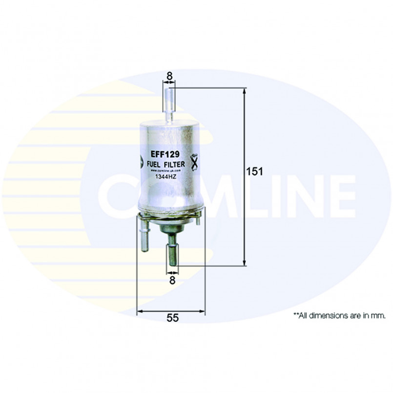 EFF129 Comline - Фільтр палива ( аналогWF8311/KL156/1 ) — фото товара EFF129 Comline - Фільтр палива ( аналогWF8311/KL156/1 ) — фото товара