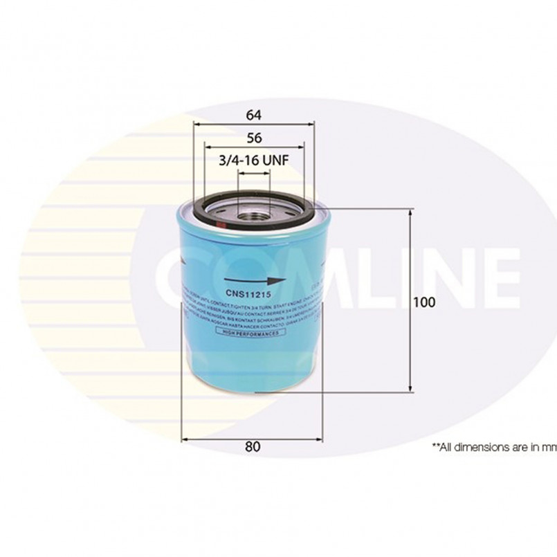 CNS11215 Comline - Фільтр оливи ( аналогWL7143/OC109/1 ) — фото товара CNS11215 Comline - Фільтр оливи ( аналогWL7143/OC109/1 ) — фото товара