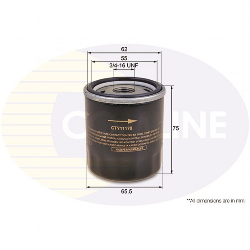CTY11170 Comline - Фільтр оливи ( аналогWL7131/OC534 ) — фото товара CTY11170 Comline - Фільтр оливи ( аналогWL7131/OC534 ) — фото товара