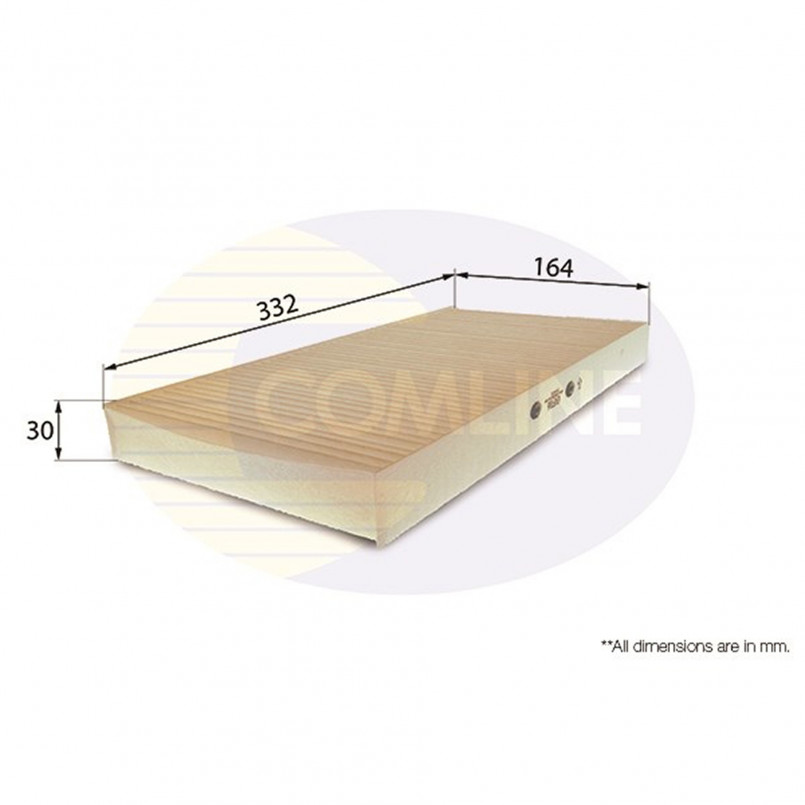 EKF116 Comline - Фільтр салону ( аналогWP9034/LA117 ) — фото товара EKF116 Comline - Фільтр салону ( аналогWP9034/LA117 ) — фото товара