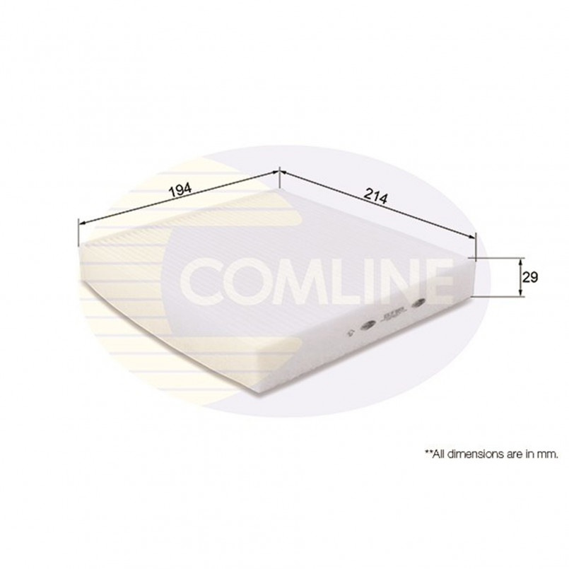 EKF185 Comline - Фільтр салону ( аналогWP9290/LA395 ) — фото товара EKF185 Comline - Фільтр салону ( аналогWP9290/LA395 ) — фото товара