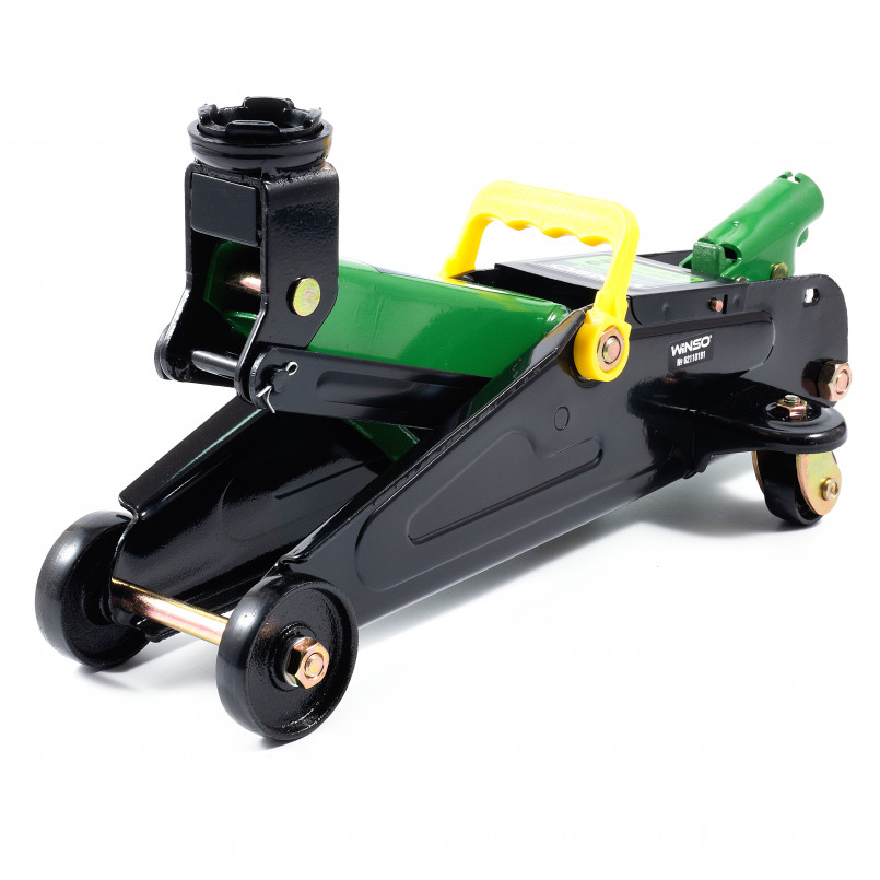 Домкрат гідравлічний, підкатний, 2т., 8,5 кг., висота 135-335мм., картона упаковка (1 шт/ящ) — фото товара №2