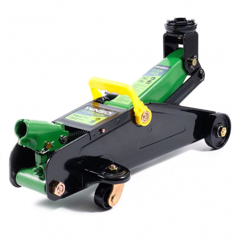 Домкрат гідравлічний, підкатний, 2т., 8,5 кг., висота 135-335мм., картона упаковка (1 шт/ящ) — фото товара №3