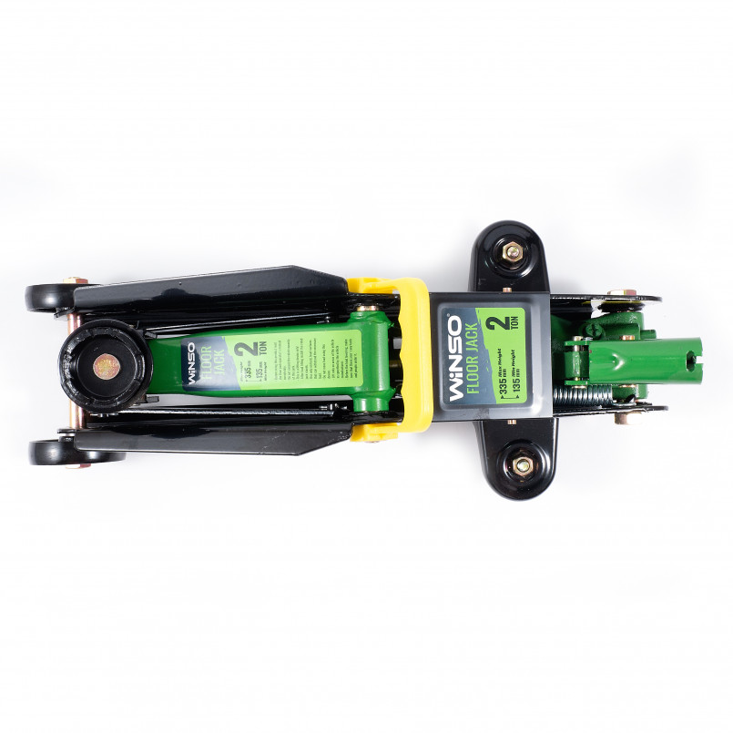 Домкрат гідравлічний, підкатний, 2т., 8,5 кг., висота 135-335мм., картона упаковка (1 шт/ящ) — фото товара №4