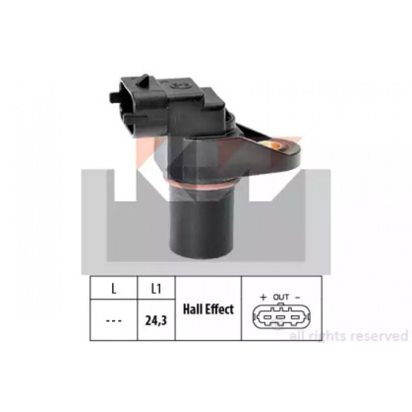 453 459 KW Датчик  р/вала,  к/вала (аналог EPS 1.953.459/Facet 9.0459 ) — фото товара