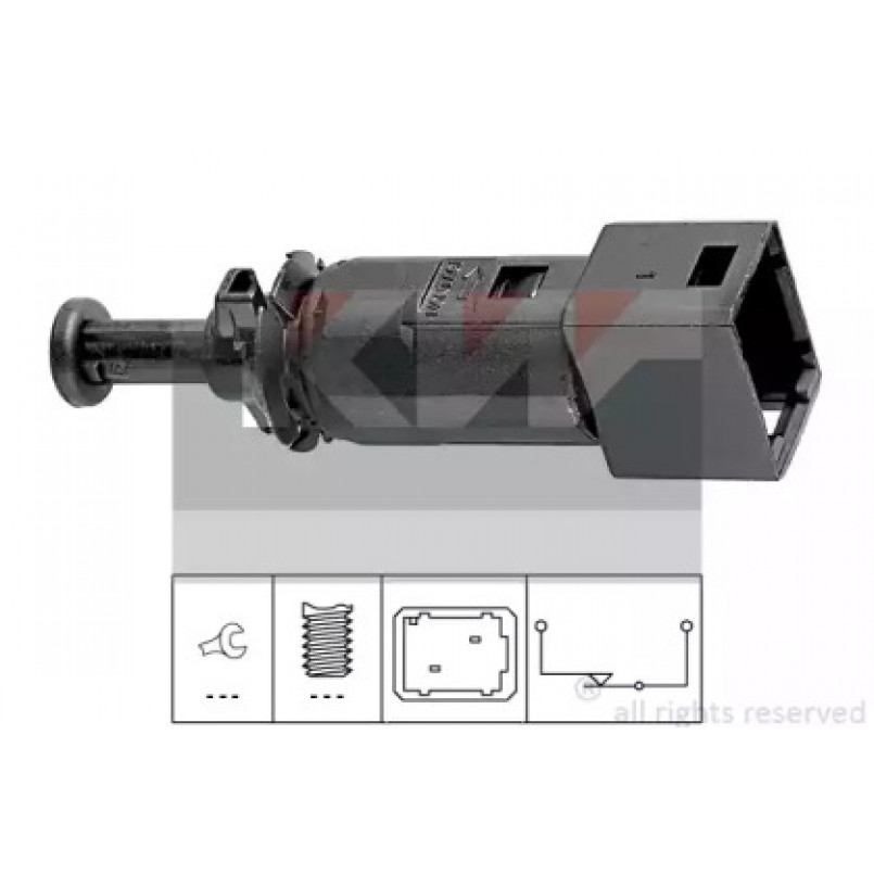 510 148 KW Датчик педалі гальм/зчеплення (аналог EPS 1.810.148/Facet 7.1148 ) — фото товара