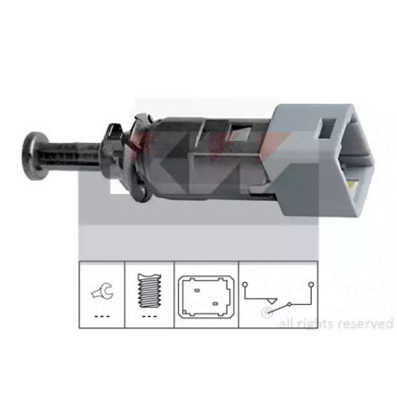 510 150 KW Датчик педалі гальм/зчеплення (аналог EPS 1.810.150/Facet 7.1150 ) — фото товара