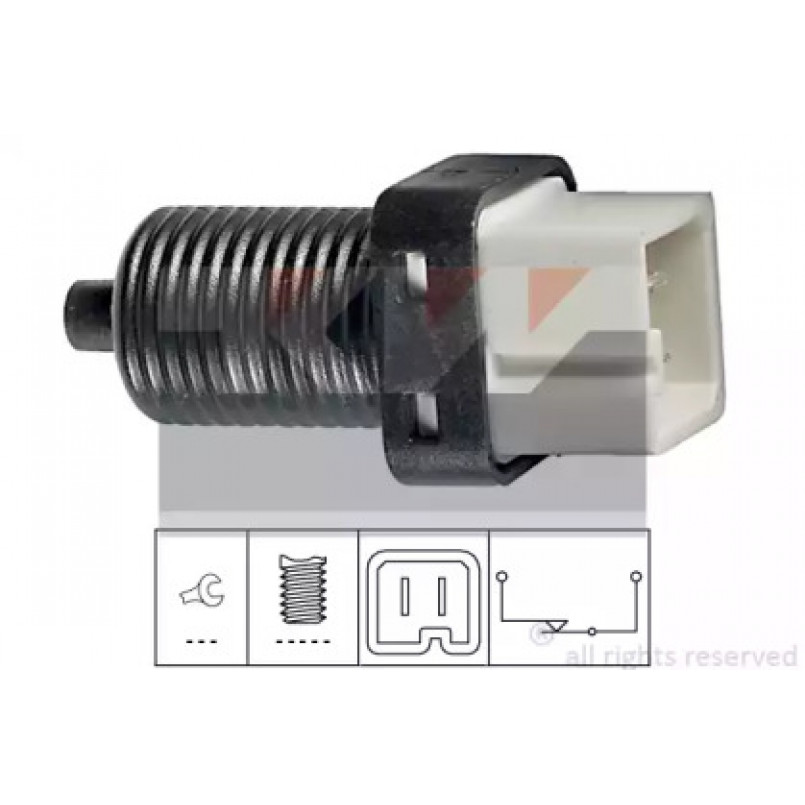 510 091 KW Датчик педалі гальм/зчеплення (аналог EPS 1.810.091/Facet 7.1091 ) — фото товара