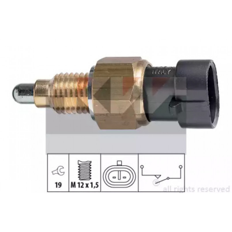 560 249 KW Датчик заднього ходу (аналог EPS 1.860.249/Facet 7.6249 ) — фото товара